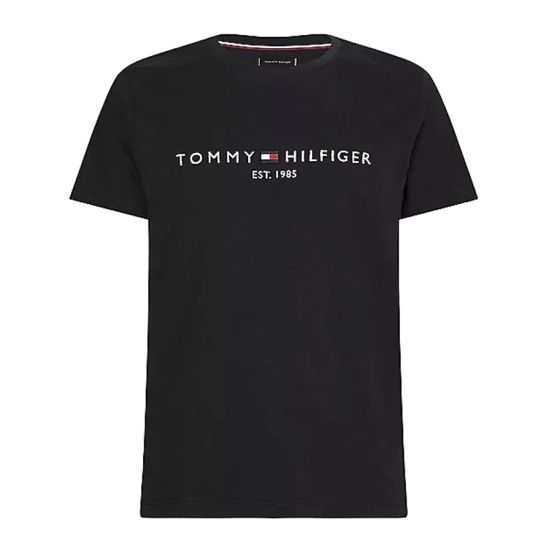 Ανδρικό T-shirt Μαύρο Tommy Hilfiger MW0MW11465-BAS