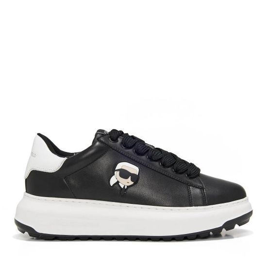 Ανδρικά Δερμάτινα NFT Sneakers Μαύρα Karl Lagerfeld KL57530-000 BLACK