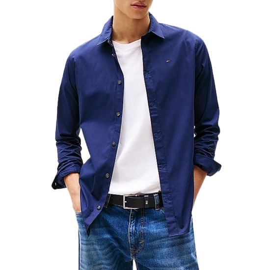Ανδρικό Πουκάμισο Navy Μπλε Tommy Jeans DM0DM04405-002