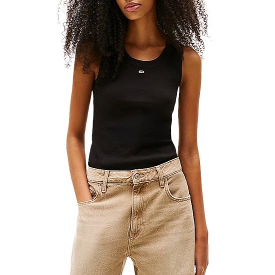 Γυναικείο Essential Tank Top Μαύρο Tommy Jeans DW0DW20673-BDS