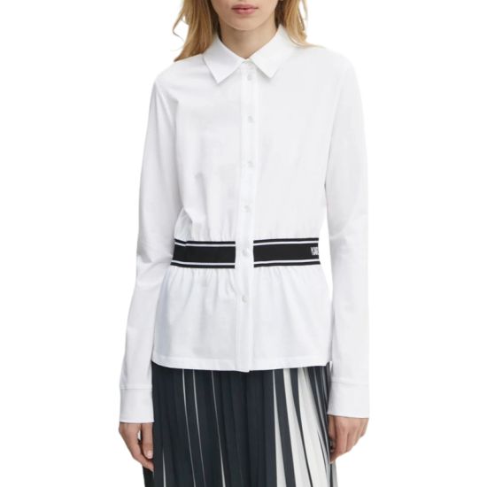 Γυναικείο Πουκάμισο Λευκό Karl Lagerfeld A1W17067-100 WHITE