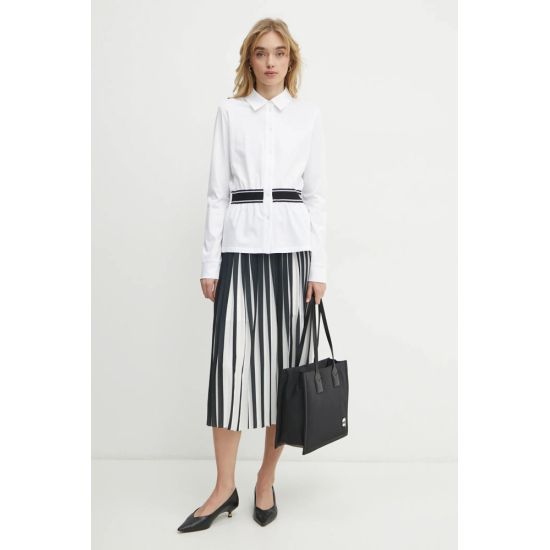 Γυναικείο Πουκάμισο Λευκό Karl Lagerfeld A1W17067-100 WHITE