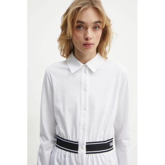 Γυναικείο Πουκάμισο Λευκό Karl Lagerfeld A1W17067-100 WHITE