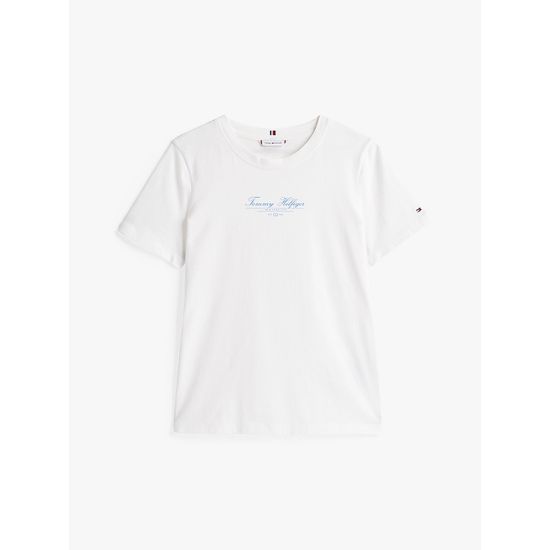 Γυναικείο T-shirt Λευκό Tommy Hilfiger WW0WW45428-YBL
