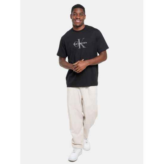 Ανδρικό Hero Monologo T-shirt Μαύρο Calvin Klein LV04RB862G-UB1