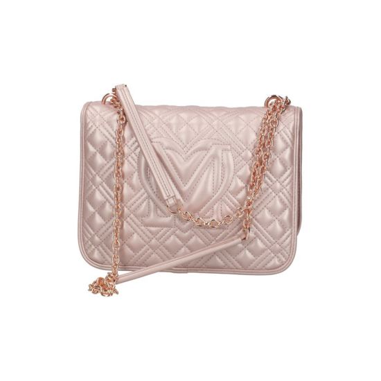Γυναικεία Τσάντα Ροζ Love Moschino JC4000PP1MLA1-97A
