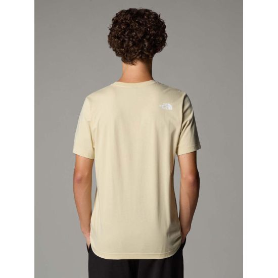 Ανδρικό S/S Mountain Line T-shirt Μπεζ The North Face NF0A87NT-3X41