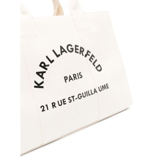 Γυναικεία K/Rsg Tote Τσάντα Εκρού Karl Lagerfeld A1W50010-106 Natural
