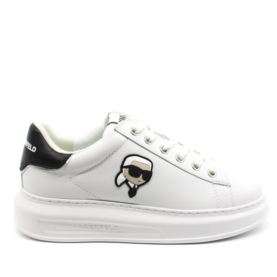 Γυναικεία Δερμάτινα Sneakers Λευκά Karl Lagerfeld KL62530N-011 WHITE