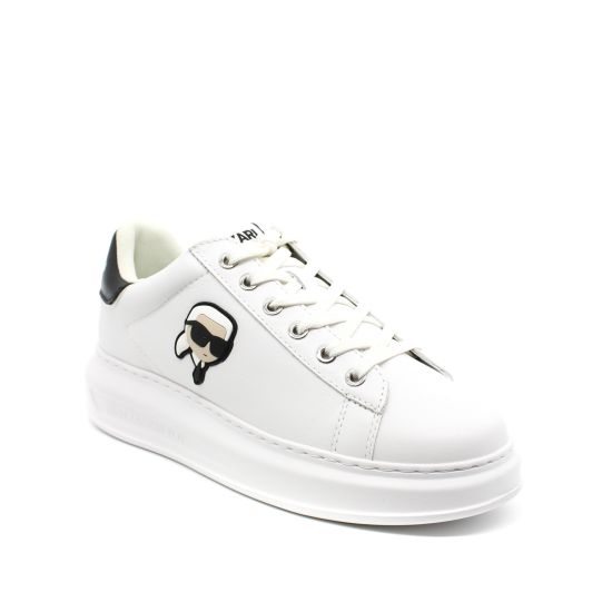 Γυναικεία Δερμάτινα Sneakers Λευκά Karl Lagerfeld KL62530N-011 WHITE