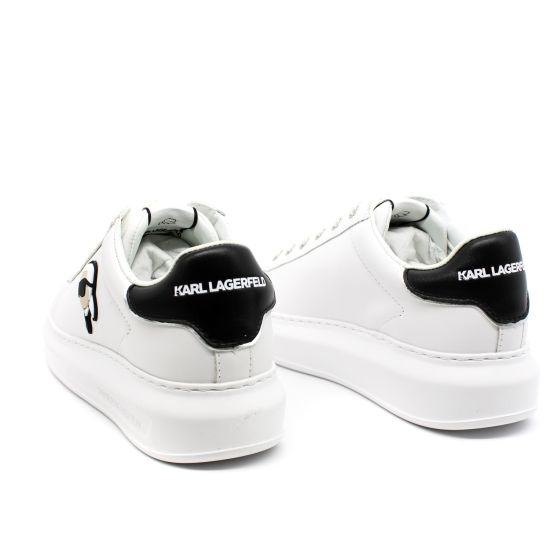 Γυναικεία Δερμάτινα Sneakers Λευκά Karl Lagerfeld KL62530N-011 WHITE