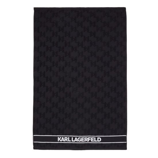 Unisex K/Essential Logo Πετσέτα Μαύρη Karl Lagerfeld A1W43001-999 BLACK