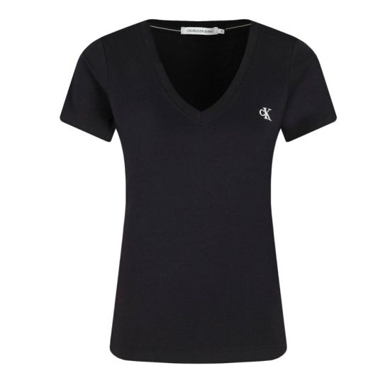 Γυναικείο Slim T-shirt Μαύρο Calvin Klein J20J213716-BAE
