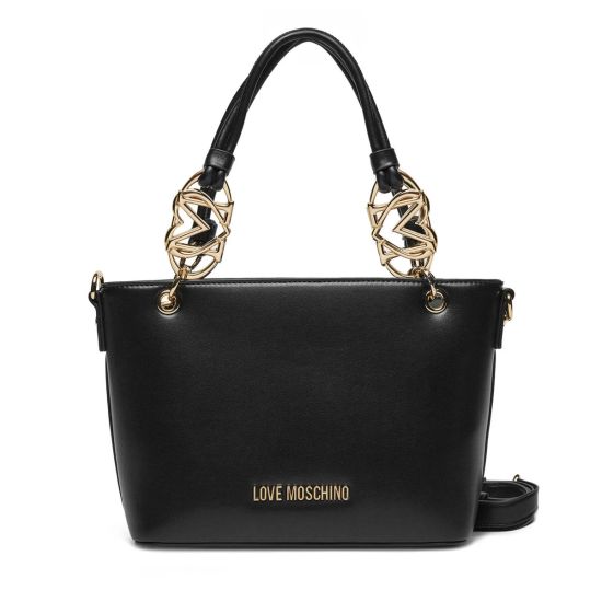 Γυναικεία Jewel Shopper Τσάντα Μαύρη Love Moschino JC4052PP1MLF0-000