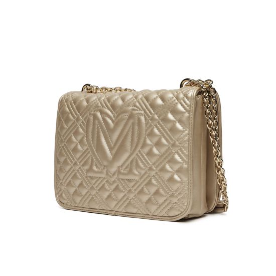 Γυναικεία Τσάντα Χρυσή Love Moschino JC4000PP1MLA1-96A