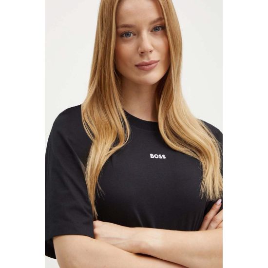 Γυναικείο C_Enis Small Logo T-Shirt Μαύρο Boss 50523256-001