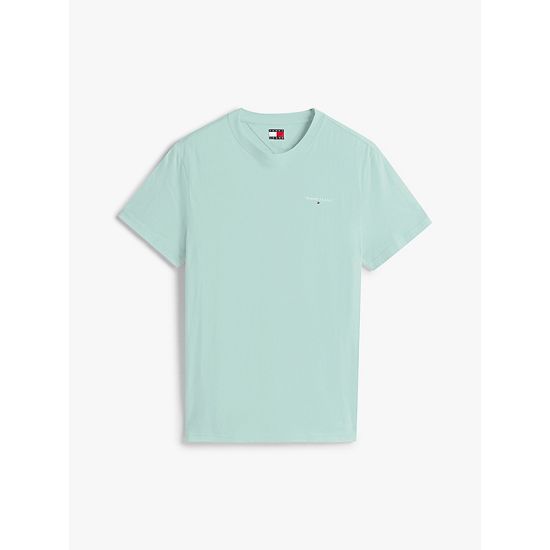 Ανδρικό T-shirt Μέντα Tommy Jeans DM0DM21188-L6V