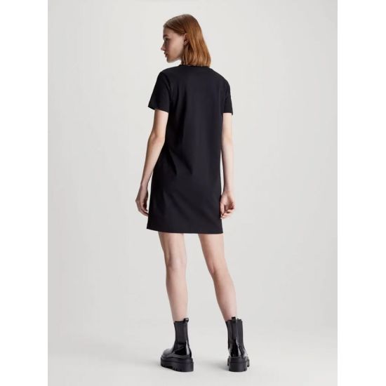 Γυναικείο Κοντομάνικο Φόρεμα Μαύρο Calvin Klein J20J218862-BEH