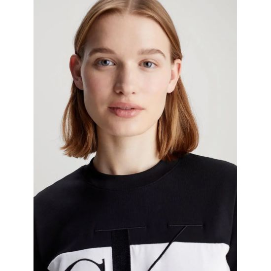Γυναικείο Κοντομάνικο Φόρεμα Μαύρο Calvin Klein J20J218862-BEH