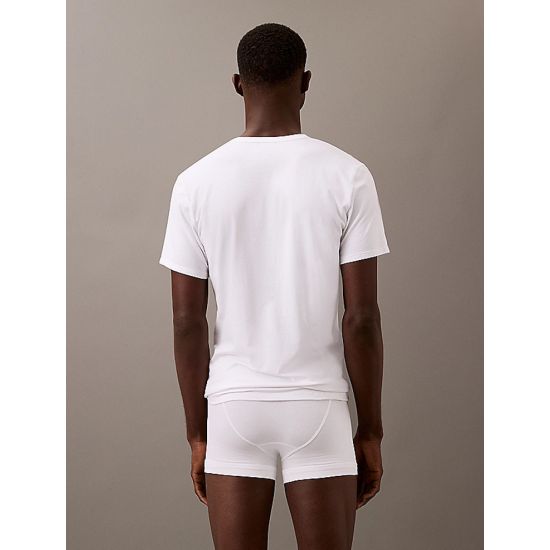 Ανδρικό Σετ T-shirt 3 Τεμαχίων Λευκό Calvin Klein LV00NB4185-100