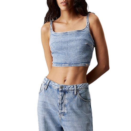 Γυναικείο Τζιν Top Γαλάζιο Calvin Klein J20J225515-1AA
