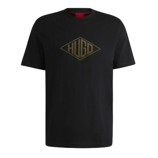 Ανδρικό Dalendi T-Shirt Μαύρο Hugo 50534934-001