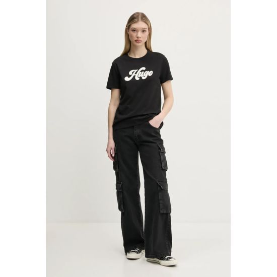 Γυναικείο Damacia 4 T-Shirt Μαύρο Hugo 50539101-001