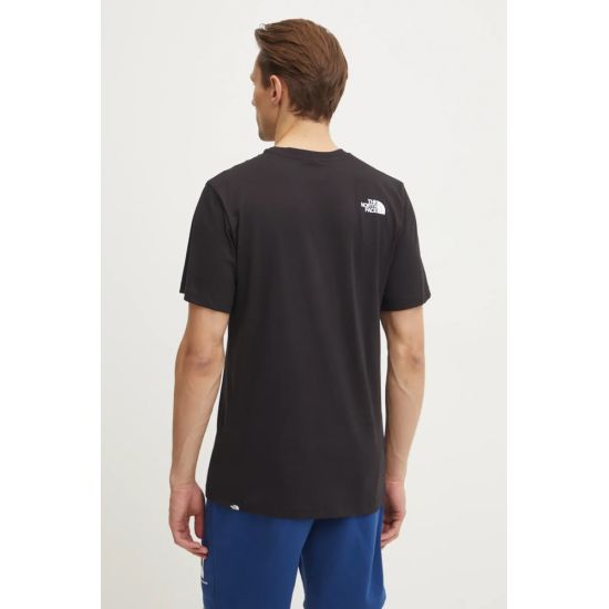 Ανδρικό M S/S Easy T-shirt Μαύρο The North Face NF0A8A6C-JK31