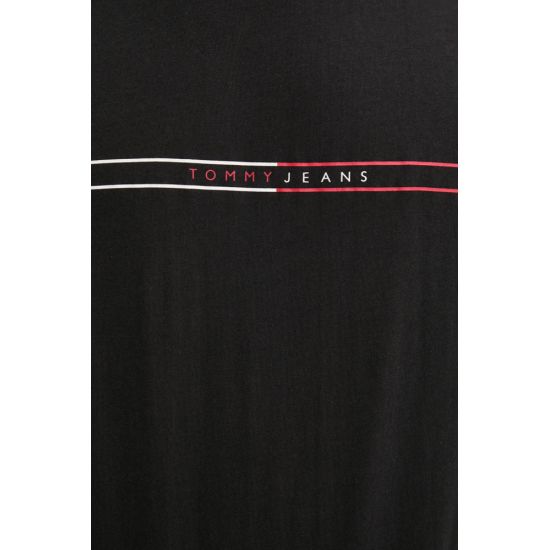 Ανδρικό T-shirt Μαύρο Tommy Jeans DM0DM20779-BDS
