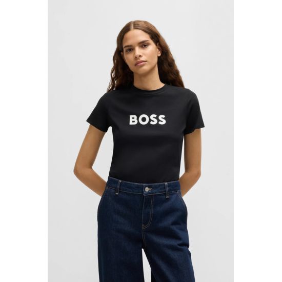 Γυναικείο C_Elogo 5 T-Shirt Μαύρο Boss 50501139-001