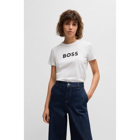 Γυναικείο C_Elogo 5 T-Shirt Λευκό Boss 50501139-100