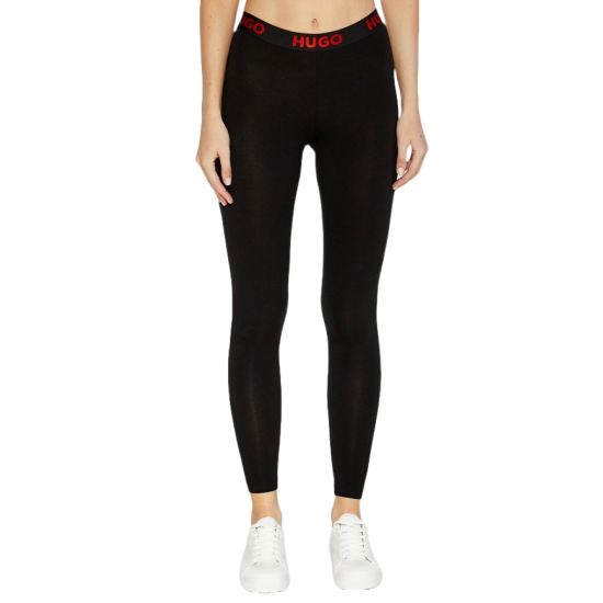 Γυναικείο Sporty Logo Κολάν Μαύρο Hugo 50495304-001