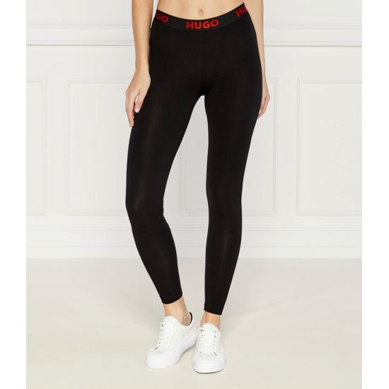 Γυναικείο Sporty Logo Κολάν Μαύρο Hugo 50495304-001