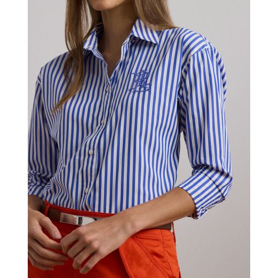 Γυναικείο Kotta Ριγέ Πουκάμισο Μπλε Ralph Lauren 200957334001-400