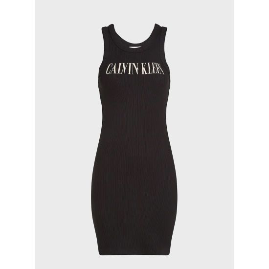 Γυναικείο Varsity Φόρεμα Μαύρο Calvin Klein J20J225577-BEH