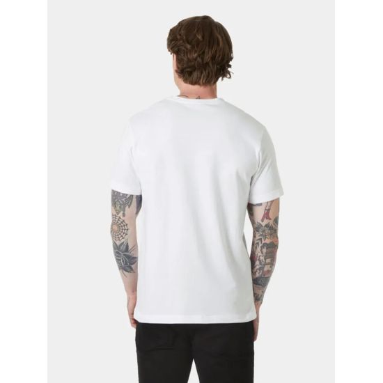 Ανδρικό Core Graphic T-shirt 2.0 Λευκό Helly Hansen 54599-002