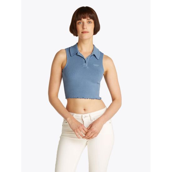 Γυναικείο Polo Μπλε Tommy Jeans DW0DW20295-DY6