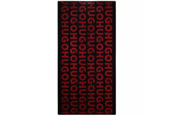 Unisex Monogram Πετσέτα Μαύρη Hugo 50539992-002