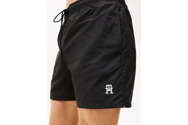 Ανδρικό TH Monogram Μαγιό Μαύρο Tommy Hilfiger UM0UM03579-BDS