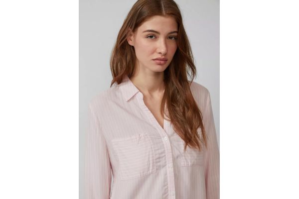 Γυναικείο Ριγέ Πουκάμισο Ροζ S.Oliver 2163647-41G9
