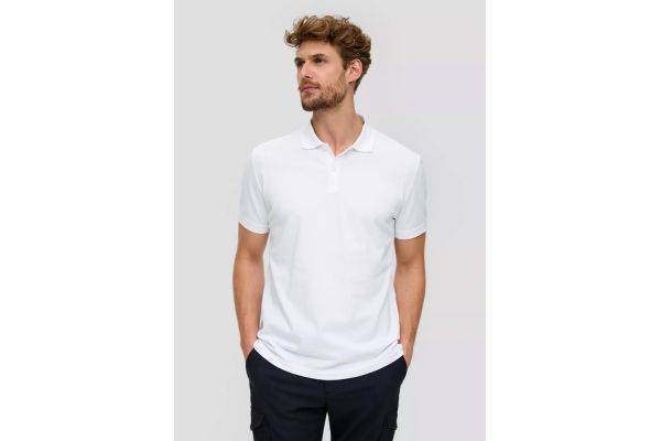 Ανδρικό Polo Λευκό S.Oliver 2138262-0100