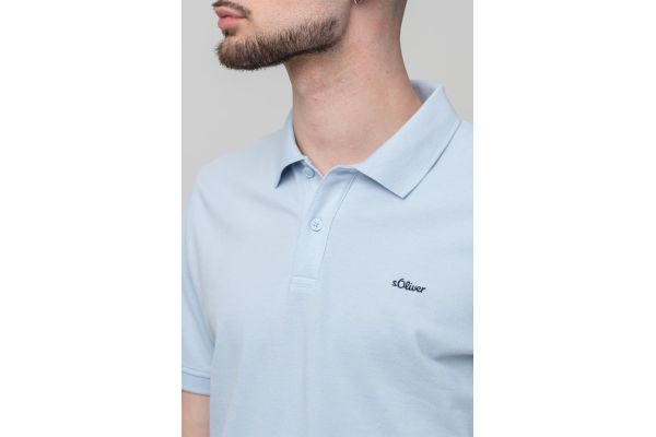 Ανδρικό Polo Γαλάζιο S.Oliver 2164768-5007