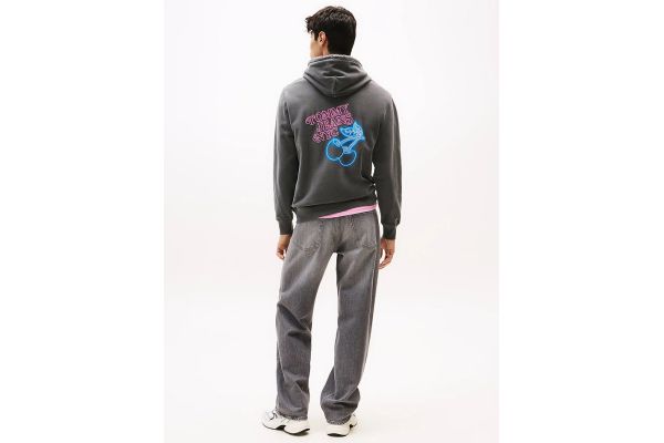 Ανδρικό Novelty Fair Φούτερ Ανθρακί Tommy Jeans DM0DM21798-0GJ