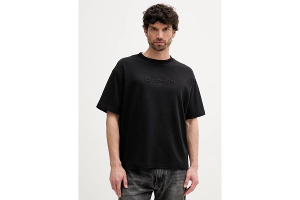 Ανδρικό T-shirt Μαύρο Calvin Klein LV04LC206G-UB1