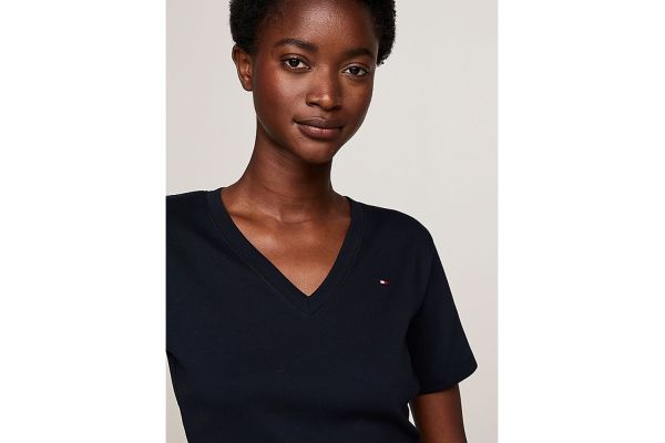 Γυναικείο T-shirt Navy Μπλε Tommy Hilfiger WW0WW40584-02G