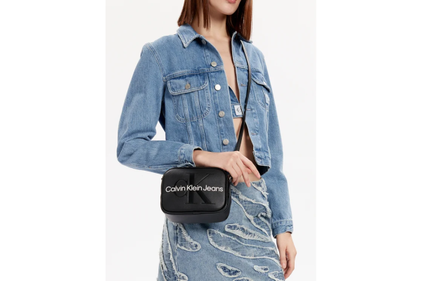 Γυναικείο Τσαντάκι Χιαστί Μαύρο Calvin Klein K60K610275-BDS