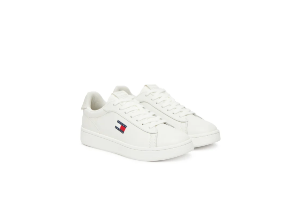 Γυναικεία Δερμάτινα Archive 98 Sneakers Λευκά Tommy Jeans EN0EN02815-YBL