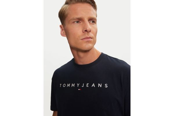 Ανδρικό T-shirt Navy Μπλε Tommy Jeans DM0DM20744-C1G