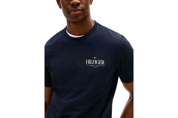 Ανδρικό T-shirt Navy Μπλε Tommy Hilfiger MW0MW39355-DW5