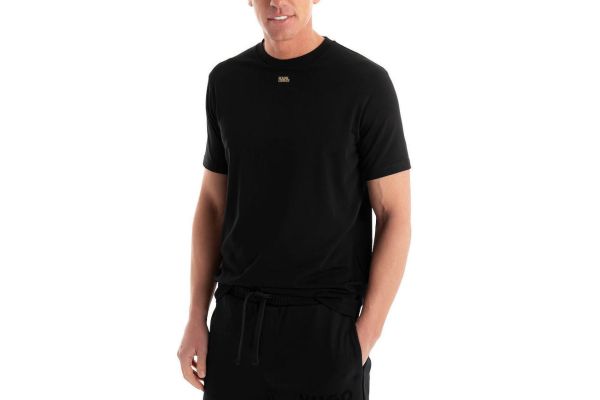 Ανδρικό T-shirt Μαύρο Karl Lagerfeld 755058 552235-160